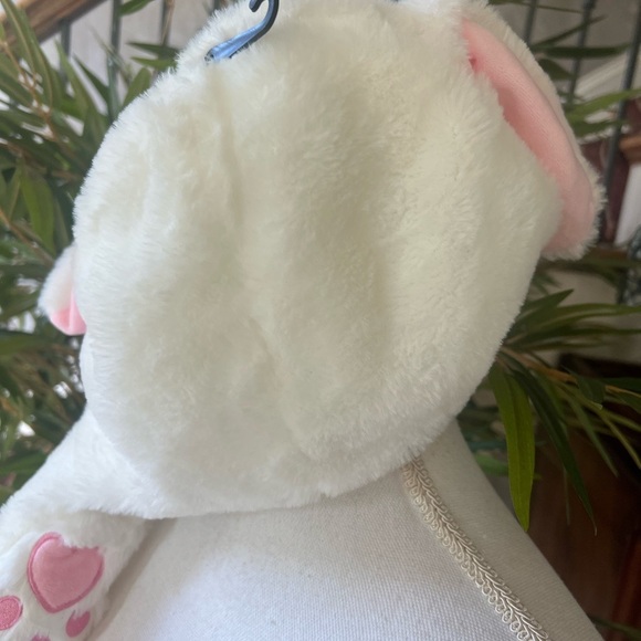 Bunny hat, new with tags super cute when you press the pause the ears go up - Picture 7 of 13